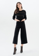 Women ECOVERO™ yarn Knitted casual pant