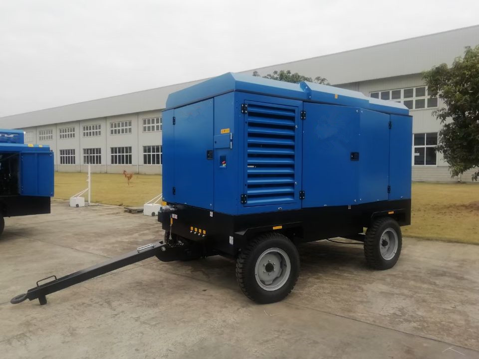 Compresor de aire diesel de construcción
