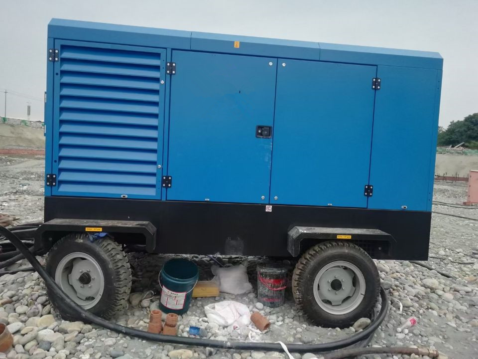 Compresseur d'air diesel pour application de chantier