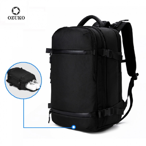 Ozuko 8983 Mochilas Escolar Juvenil Trekking Smiggle School Bags Backpacks Set Smart Sports Backpack For Student