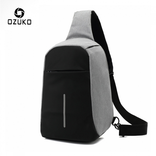 Ozuko 8963 New Trending Products Crossbody Anti Theft Shoulder Mini Crossbody Phone Bag Messenger Luxury Business Mens Bags Casual