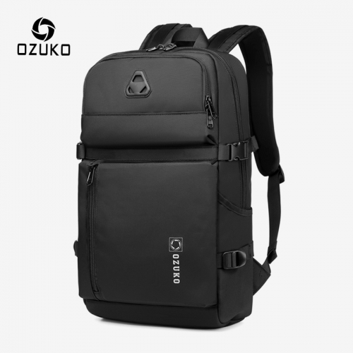 Ozuko 9479 Oxford USB Charging Fashion School Mochila Luggage School Bag For Boys Travel Business Bag