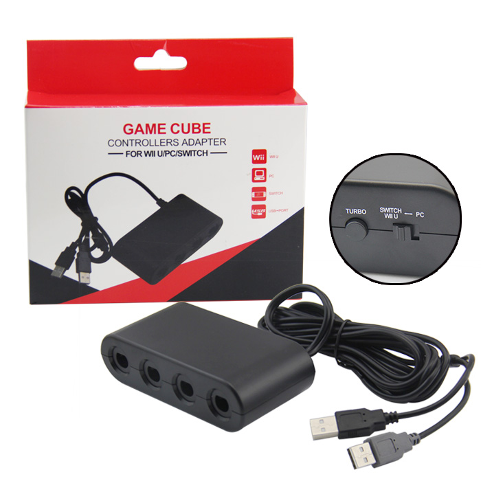 GameCube Controller Adapter for Wii U/PC/nintendo Switch