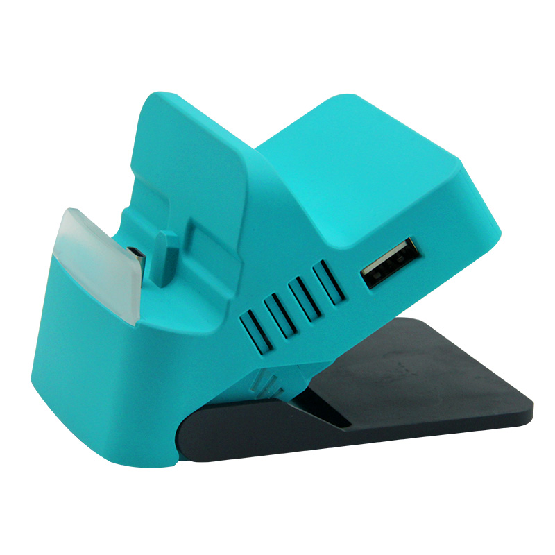 Charging dock With 4 usb HUB for N-Switch /LITE（turquoise）