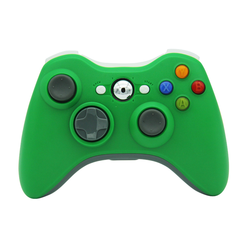 XBOX 360/PC 2.4G wireless controller neutral Packing（Green）