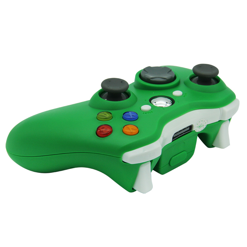 XBOX 360/PC 2.4G wireless controller neutral Packing（Green）