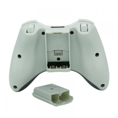 XBOX 360/PC 2.4G wireless controller neutral Packing（White）