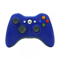 XBOX 360/PC 2.4G wireless controller neutral Packing（Blue）