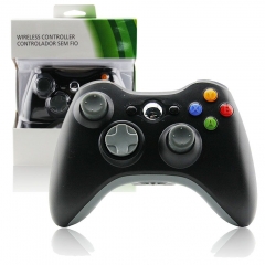 Wired Controller for Xbox 360, Wired Controller USB Gamepad Joypad Joystick PC Game Controller with Dual-Vbt and Trigger Buttons for Xbox 360 Slim PC Windows 7/8/10 (Black)
