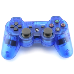 PS3 Wireless Joypad Crystal Blue with pp bag