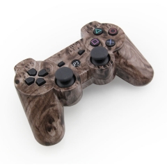 PS3 Wierless Controller with pp bag (brown Woodgrain)