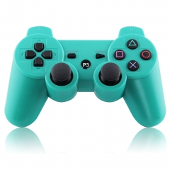 PS3 Wireless Controller with pp bag（Turquoise）