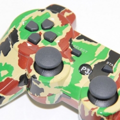 PS3 Wireless Contorller with pp bag（Camouflage green）