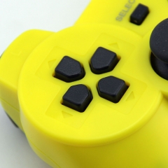 PS3 Wireless Controller with pp bag (Yellow)