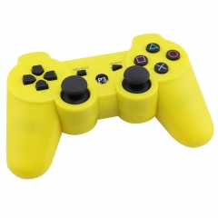 PS3 Wireless Controller with pp bag (Yellow)