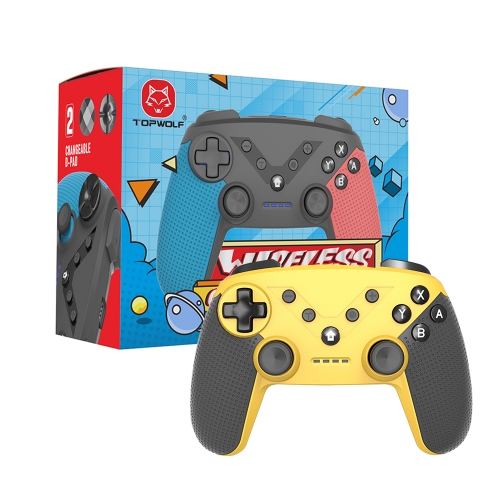Nintendo Switch/PC/Android Bluetooth Controller With NFC Function（yellow）
