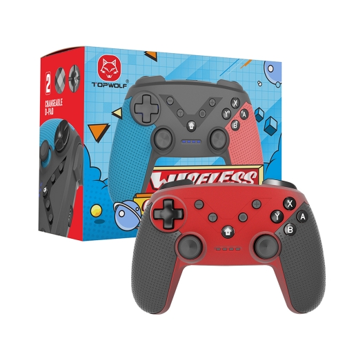 Nintendo Switch/PC/Android Bluetooth Controller With NFC Function（red）
