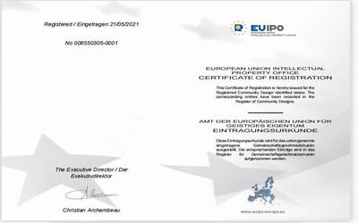 Congratulations to V-Solution Products for Obtaining EU Design Patent