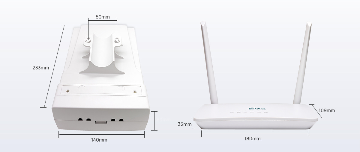 XYC1841 Dimensions