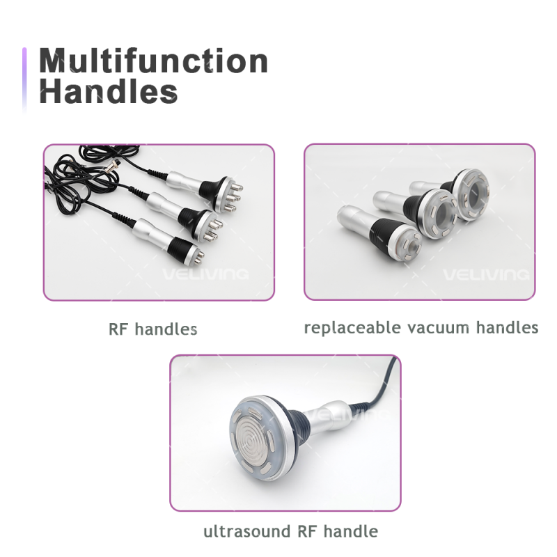 2022 New 7 In 1 Fat Burning Vacuum RF 40k Ultrasonic Cavitation Machine