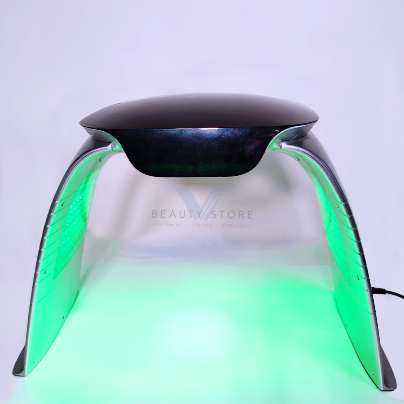 7 Colors PDT LED Light Therapy Skin Rejuvenation Machine With Hot and Cold Steamer