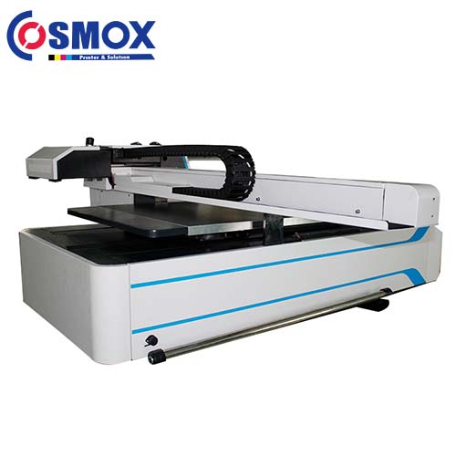 6090 UV Printer DX7 print heads white/color/varnish printing same time