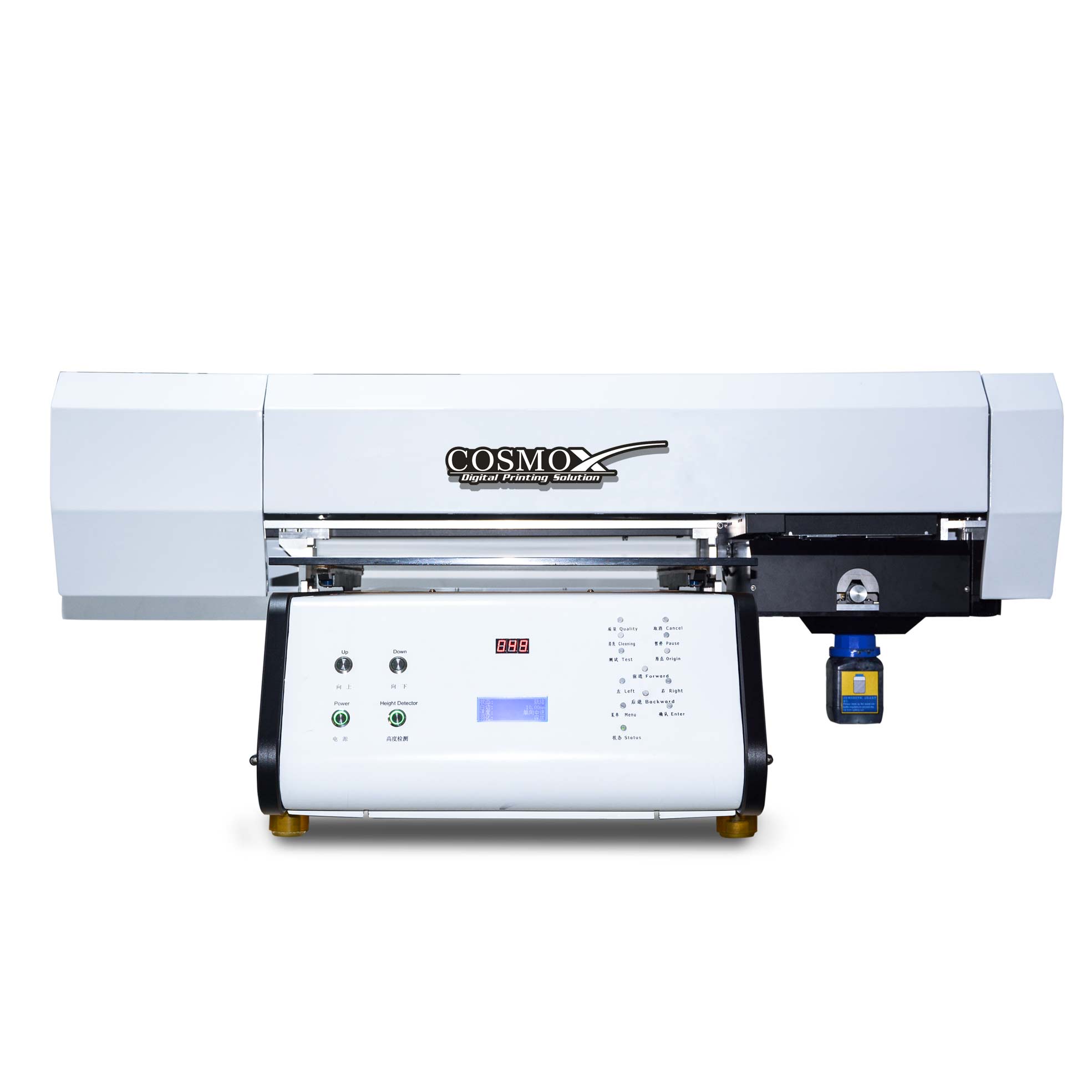 6090 / 6040 UV Printer desktop UV printer white color varnish one pass printing