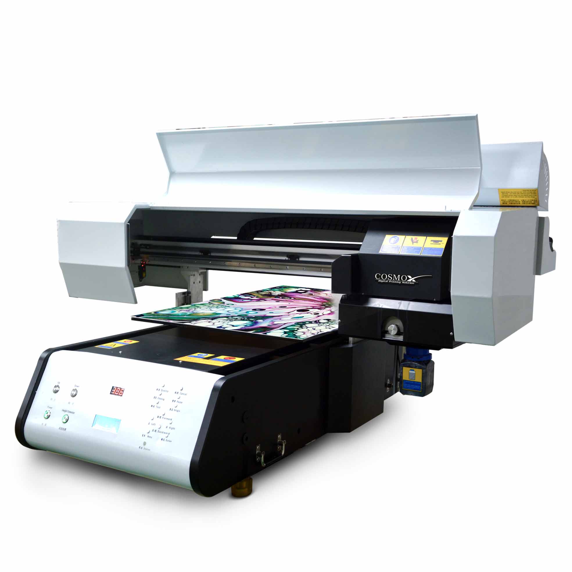 6090 / 6040 UV Printer desktop UV printer white color varnish one pass printing