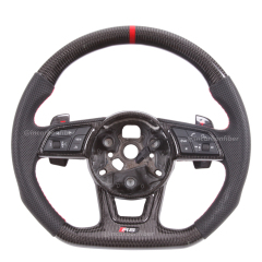 Carbon Fiber Steering Wheel for Audi A1 A2 A3 A4 A5 A6 A7 S3/RS3 S4/RS4 S5/RS5 S6/RS6