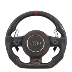 Carbon Fiber Steering Wheel for Audi TT/TTRS R8