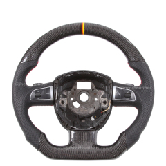 Carbon Fiber Steering Wheel for Audi A1 A2 A3 A4 A5 A6 A7 S3/RS3 S4/RS4 S5/RS5 S6/RS6 S7/RS7 R8 Q2 Q3 Q5 Q7 SQ5