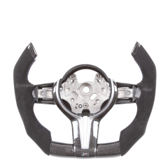 Carbon Fiber Steering Wheel for BMW 1 Series, 2 Series, 3 Series, 4 Series, 5 Series, M Series, X1, X3, X5, X6