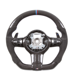 Carbon Fiber Steering Wheel for BMW 1 Series, 2 Series, 3 Series, 4 Series, 5 Series, M Series, X1, X3, X5, X6
