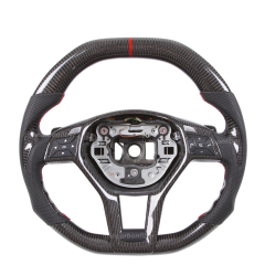 Carbon Fiber Steering Wheel for Mercedes Benz GLA, GLK, CLA, CLS, SL, AMG, E-Class, C-Class