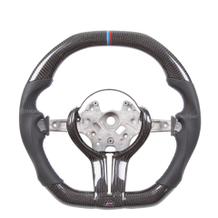 Carbon Fiber Steering Wheel for BMW 1 Series, 2 Series, 3 Series, 4 Series, 5 Series, M Series, X1, X3, X5, X6