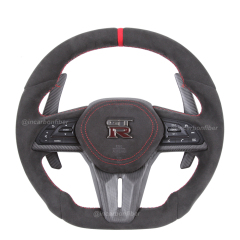 Carbon Fiber Steering Wheel for Nissan GT-R
