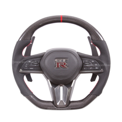 Carbon Fiber Steering Wheel for Nissan GT-R