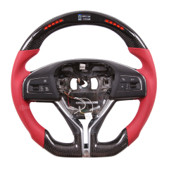 LED Steering Wheel for Maserati Granturismo, Ghibli, Levante, Turismo, Quattroporte, GranCabrio