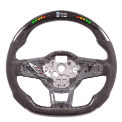 LED Steering Wheel for VW GTI, Golf, Scirocco, Polo, Jetta, Tiguan, Passat, Touran, Arteon