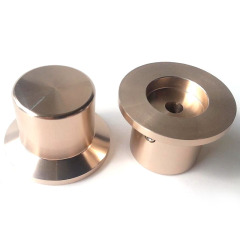38X26X26mm Machined Solid Aluminum Potentiometer Knob For Hifi Audio DIY AMP Radio Speaker DAC Turntable Record CD 6mm Hole