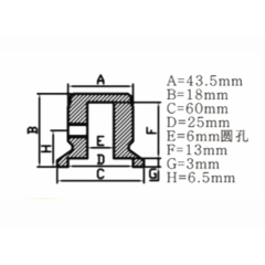 60X18mm Aluminum Potentiometer Knob For Hifi Audio DIY AMP Radio Speaker DAC Turntable Record CD 6mm Hole