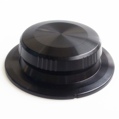 60X18mm Aluminum Potentiometer Knob For Hifi Audio DIY AMP Radio Speaker DAC Turntable Record CD 6mm Hole