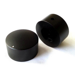 40x22mm Sand Blasting Aluminum Potentiometer Knob For Hifi Audio DIY AMP Radio Speaker DAC Turntable Record CD 6mm Hole