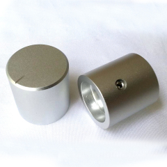 24x25mm Sand Blasting Machined Solid Aluminum Potentiometer Knob For Hifi Audio DIY AMP Radio Speaker DAC Turntable Record CD 6mm Hole