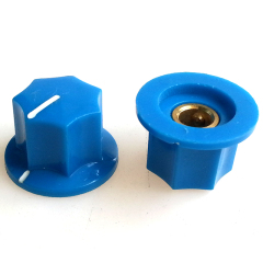 23.5X15.6mm HIFI Audio DIY Plastic potentiometer Knob for BOSS Guitar AMP Effect Pedal 6.4mm Hole