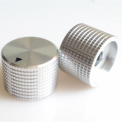 21X15.5mm Aluminum Speaker Potentiometer Knob For Hifi Audio DIY AMP Radio DAC Turntable Record 6.0mm Hole