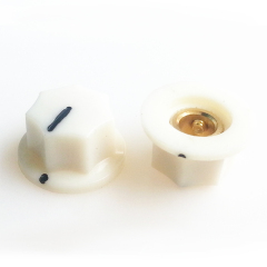 20X11.5mm HIFI Audio DIY Plastic potentiometer Knob for Guitar AMP Effect Pedal 6.4mm Hole