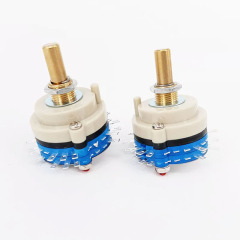 ROTARY SWITCH 2Pole 5position 2layers 2P5T 1pc for tube amplifier DIY