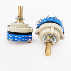 ROTARY SWITCH 2Pole 5position 2layers 2P5T 1pc for tube amplifier DIY