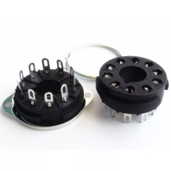 1PC GZS10-1-F 10Pins Vacuum Tube Socket FOR GDB-201 GDB-221